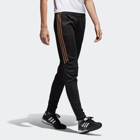 adidas women's tiro 17 metallic training pants